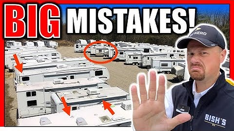 10 Major RED FLAGS when Shopping for Used RVs