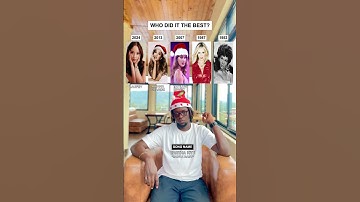 Thumbnail of Who Did It The Best? Eartha Kitt "Santa Baby" (Laufey, Ariana Grande, Taylor Swift, Madonna) #shorts