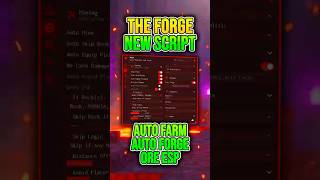 THE FORGE Script NO KEY Pastebin 2025 – Auto Forge, Auto Farm, Ore Spawner, Kill Aura | ROBLOX