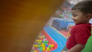 indoor games play with color balls ❤️