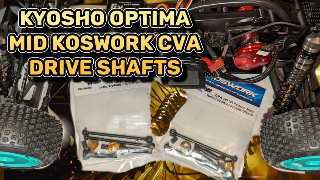 KYOSHO OPTIMA MID 87 WC Worlds Spec Koswork Universal Drive Shaft KOS04303