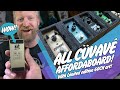 CÜVAVÉ - 7 pedals with custom 60 Cycle Hum art! - but are they as good as the FUZZ? - #Affordaboard