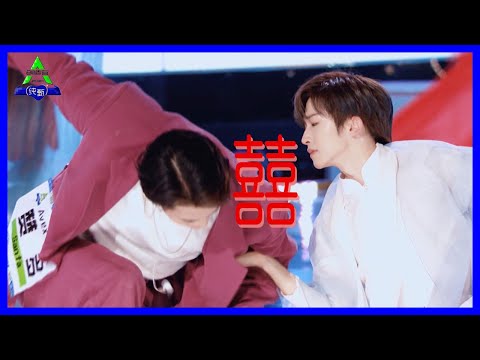 「劉宇&贊多」那一合舞，是他先纏上了他的水袖，還是他撥弄了他的西裝。中國風美少年與西方紳士的激情碰撞。【創造營2021】
