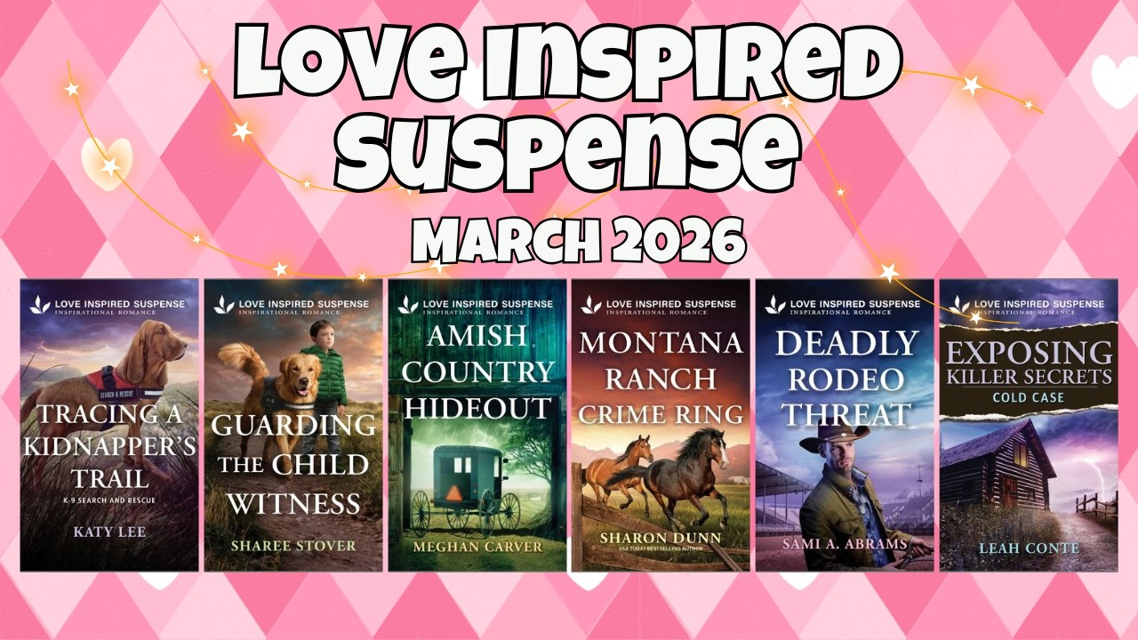 Love Inspired Suspense 🩷 Coming Soon: March 2026