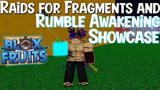 Awakened Rumble Showcase, Blox Fruits