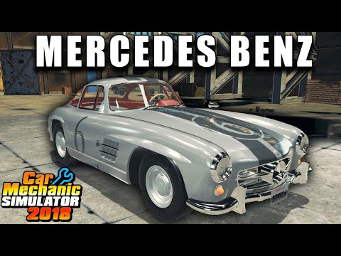 New Mercedes Benz Dlc! | Car Mechanic Simulator 2018 - Youtube