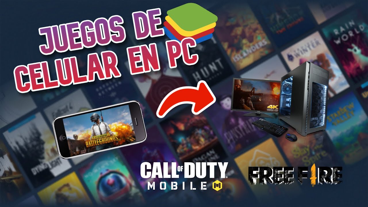 COMO JUGAR JUEGOS MÓVILES EN PC | Tutorial el MEJOR emulador de ANDROID