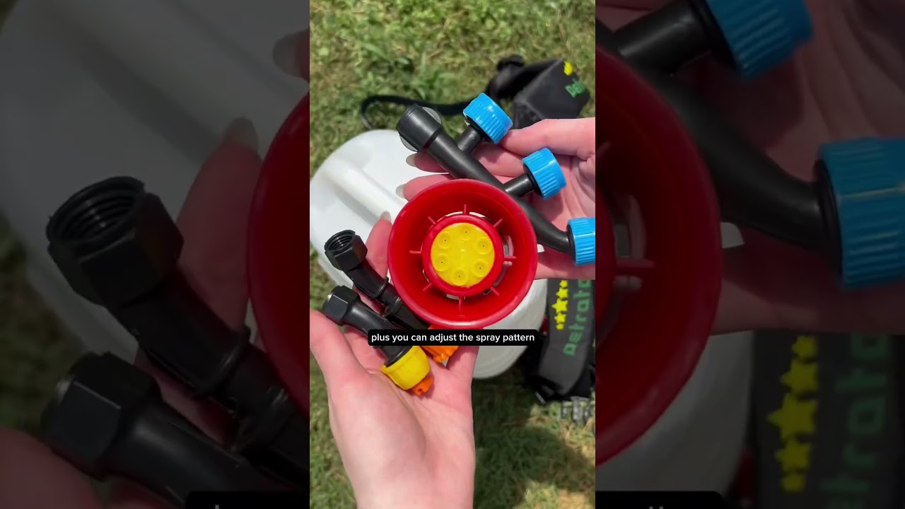 Streamline your landscaping process with the HD3000 sprayer… you can thank me later!👩‍🌾🌱