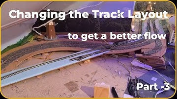 Rebuilding the Main Layout Part 3 -- N Scale Model Train Rework