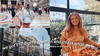 WE FLEW TO MILAN FOR £17 AND THIS IS WHAT WE DID ✈️ Ryanair flights to Italy | styledby.chloe