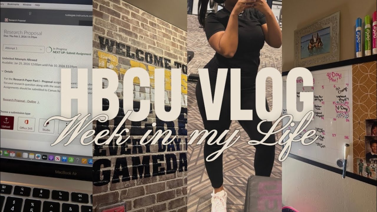 HBCU Diaries: Week in my Life | Study With Me | Hair Appt. | $200 Ulta Haul!?