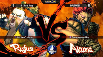 SSFIV: AE -  EG Justin Wong vs Infiltration - NCR2014 - Capcom Pro Tour