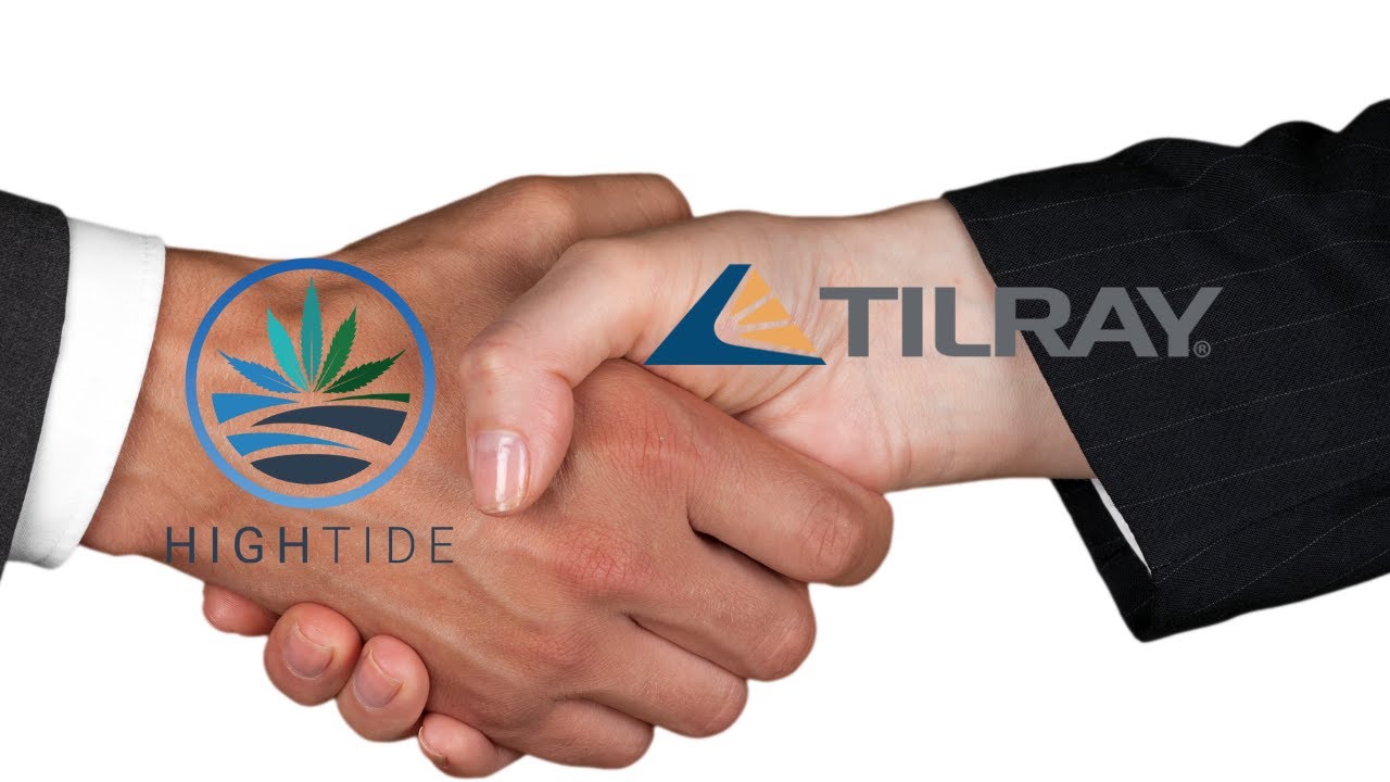 Tilray brands buying out high tide
