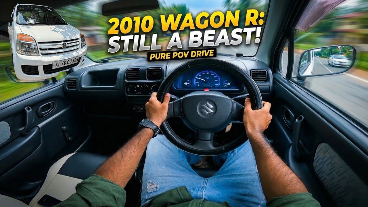 2010 Maruti Suzuki Wagon R POV Drive: 16 Years Later & Still Solid 