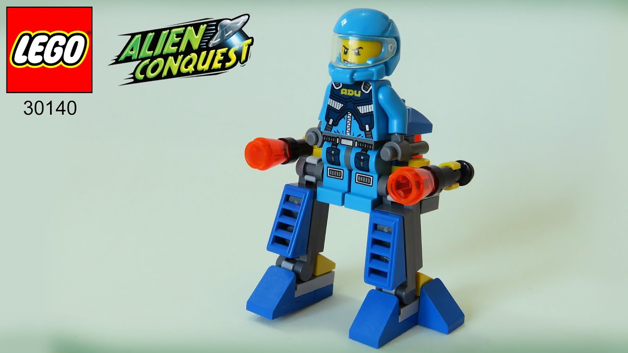 LEGO ALIEN CONQUEST - ADU WALKER (Set 30140 Polybag Speed Build