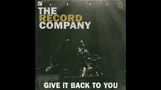 The Record Company  ⭐Give it Back To You⭐Off The Ground⭐.  (**2018**)