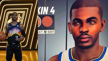NBA 2K22 Chris Paul The (Point God) Face Creation