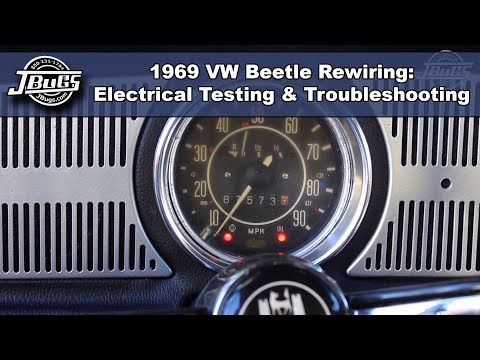 JBugs - 1969 VW Beetle Rewiring - Electrical Testing & Troubleshooting