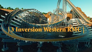 3 Inversion Western RMC | Planet Coaster Creation (2nd 4m method coaster)