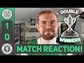 Its a double for celtic after scottish cup win  celtic 10 rangers  match reaction