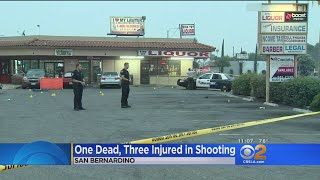 4 Shot, 1 Killed, In Front Of San Bernardino Liquor Store