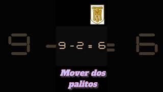73 Mover dos palitos #desafiosmentales #datoscurisos #retosmatematicos #humor #curiosidades #padres