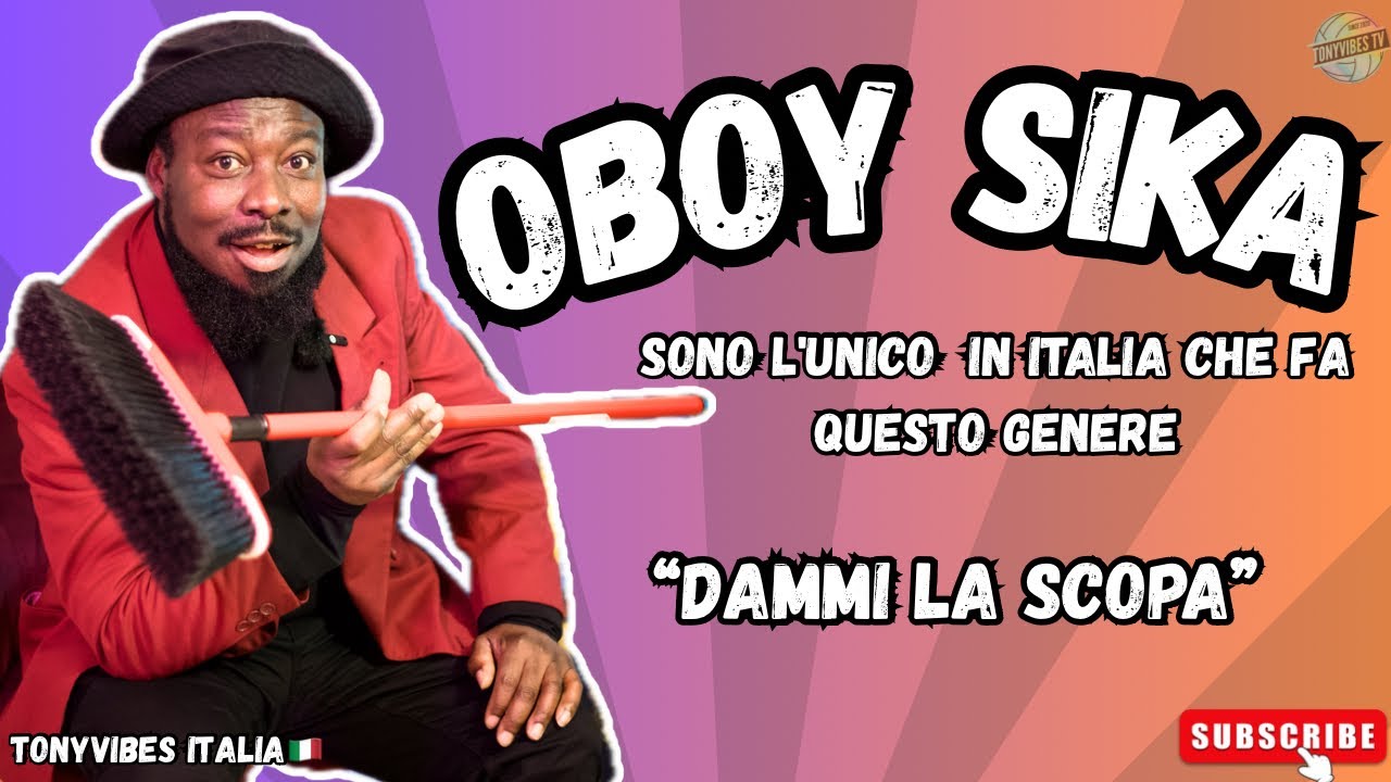 Oboy Sika: Sono l'unico E Il Primo In Italia Che Fa Questo Genere Di Musica