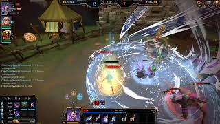 [Smite Clips] Insane Merlin 1v2 Outplay on Joust