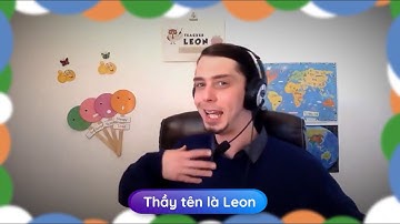 thầy Leon (Giáo viên Nước Ngoài) - Học Tiếng Anh 1 kèm 1 - Kyna For Kids