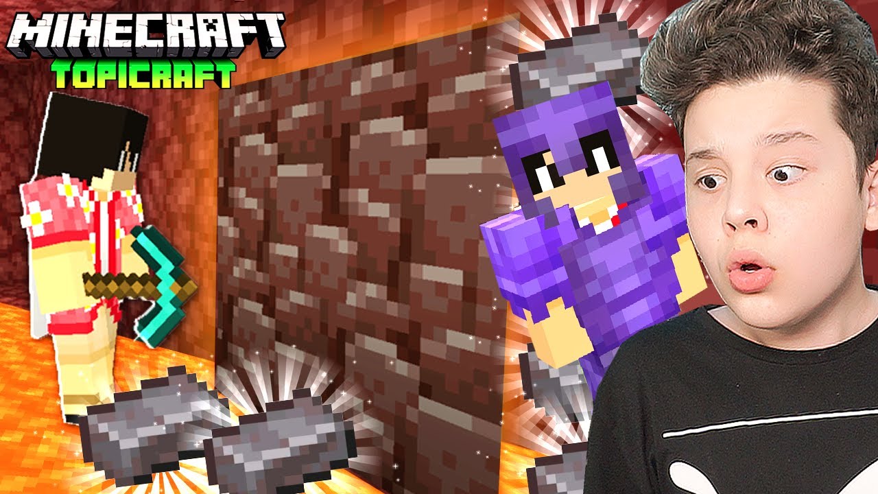 AM GASIT NETHERITE PE TOPICRAFT PRIMA DATA! (ARMURA FULL SI UNELTE)