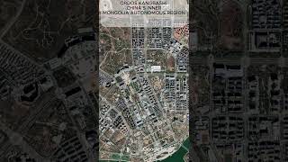 Ordos Kangbashi – China’s Empty City from Google Earth 🏙️