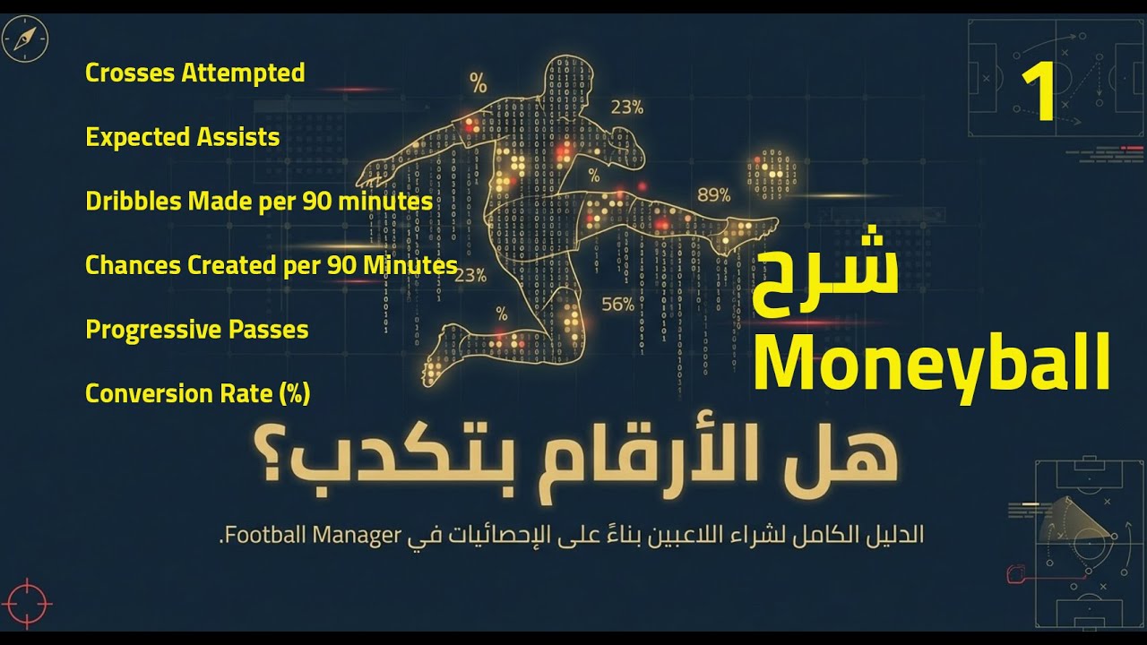 شرح Moneyball: كيف تشترى اللاعب الصحيح في Football Manager