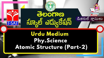 SIET 10th Class - Phy.Science - Atomic Structure (Part-2) (U/M) | 11.02.2021