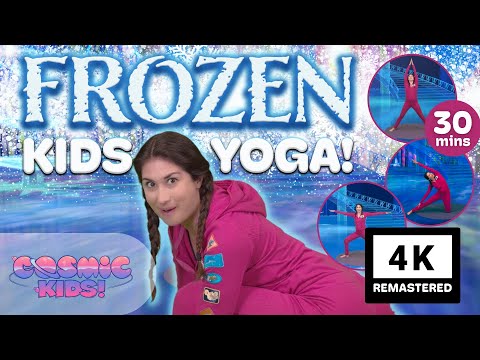 Frozen ❄️ - Kozmik Bir Çocuk Yoga Macerası | 4K UHD Yeniden Düzenlendi