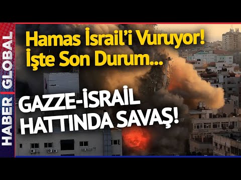 İsrail'e Roket Yağıyor!
