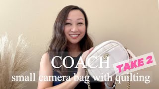 UNBOXING | COACH Small Camera Bag with Quilting — TAKE 2