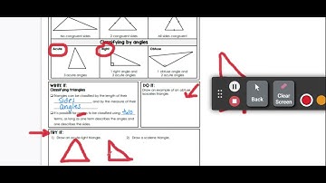 Classifying Triangles Notes and Intro, Part 2