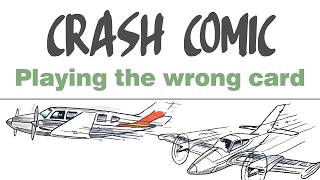 Crash comic – Playing the wrong card @CASABriefing