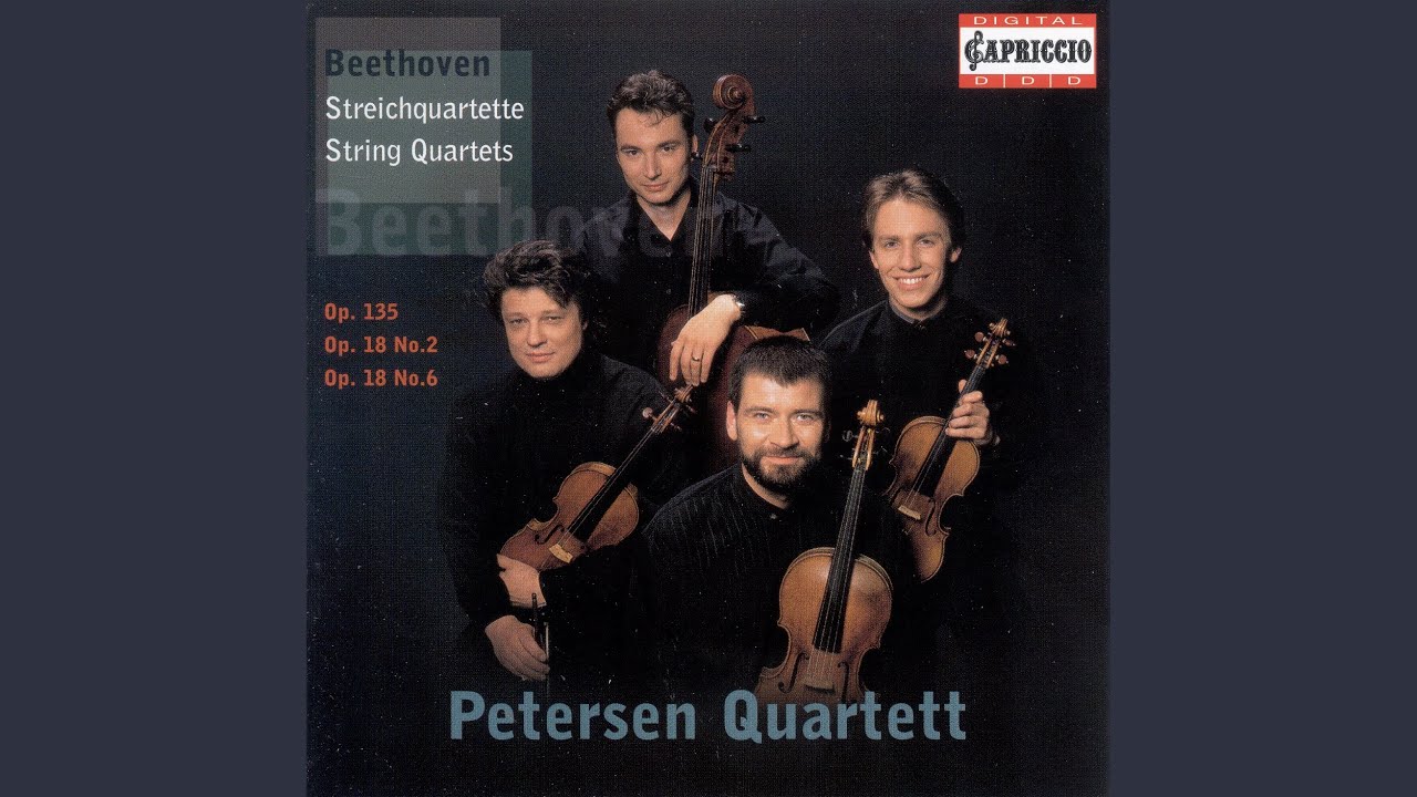 String Quartet No. 2 in G Major, Op. 18, No. 2: I. Allegro String Quartet No. 2 in G Major, Op. 18, No. 2: I. Allegro