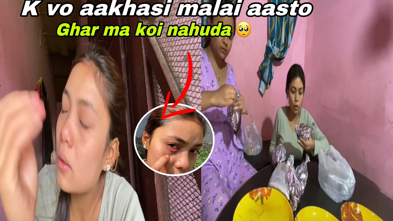 Mamy haru Ghar ma nahuda k vayo aasto malai!! Sabai crazy group milera Ghar ma party 😄!!