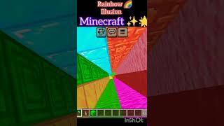 Minecraft illusion new trend 📈 #minecraft #minecraftbuticanttouchgrass #prisonbreak