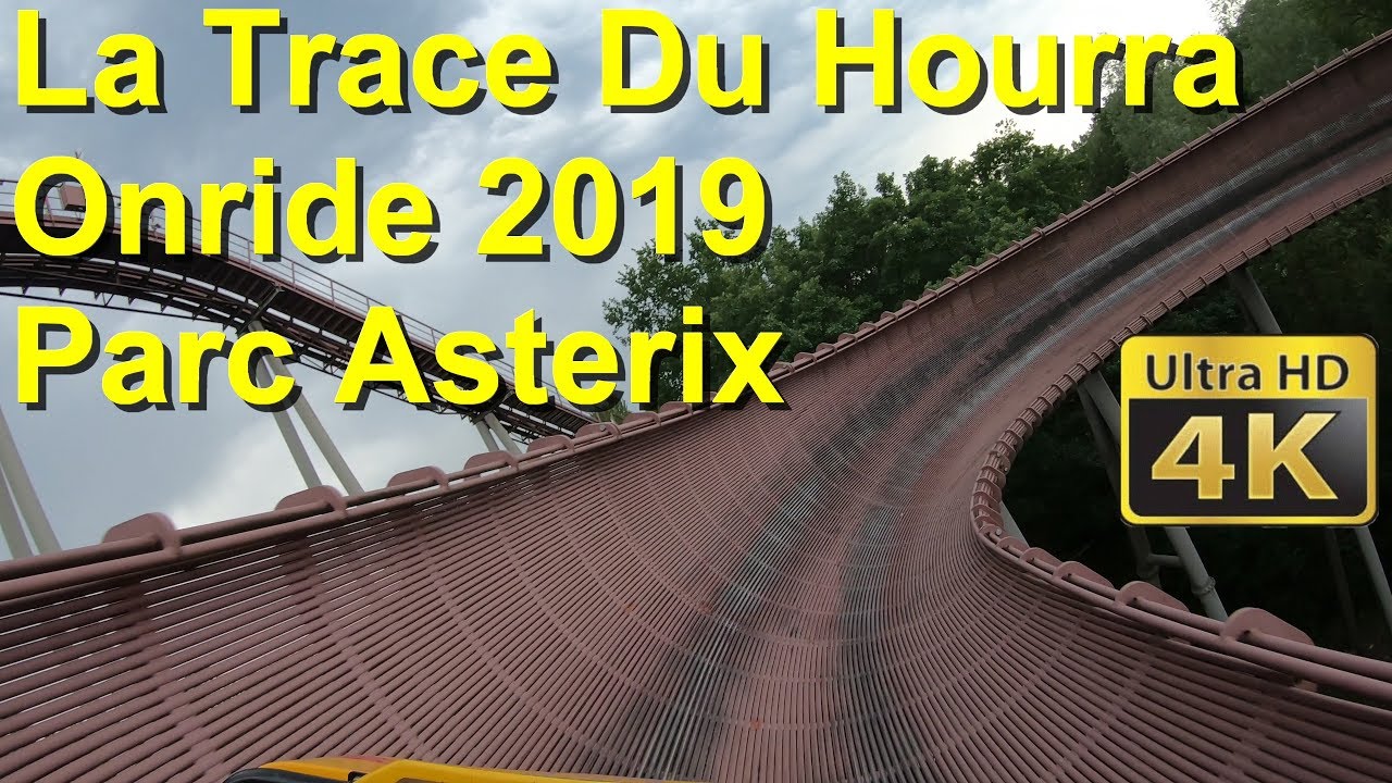 La Trace Du Hourra Parc Astérix 2019 (Onride POV 4K) 1st row Mack Rides