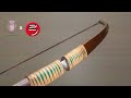 Making combination bamboo bow | bow and arrow #057