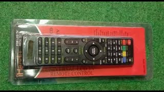 طريقة ضبط الريموت Remoto Control  Universal TV Lcd 707 E