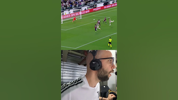 The reaction of the commentator to Vlahovic’s goal 🔥