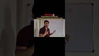 Warning ⚠️ If you want to crack any Competitive Exams than listen to this #assam #competitiveexams