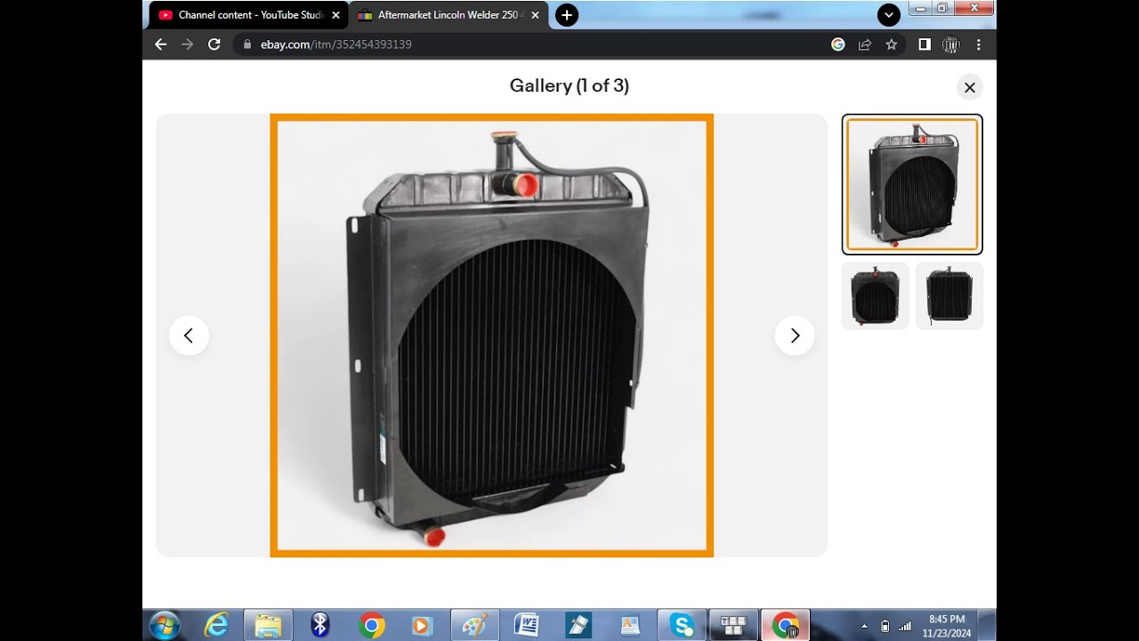 SAM 400 Radiator Install P1 - YouTube