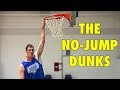 4 basketball players who did the nojump dunks