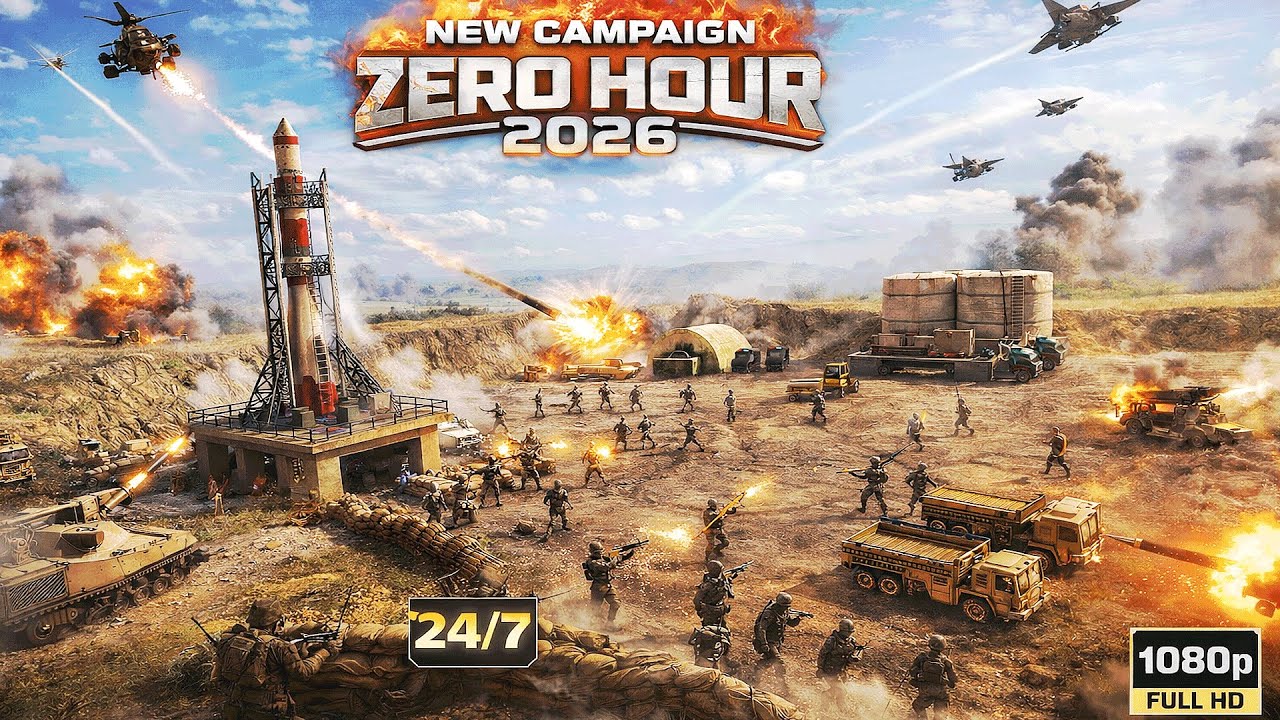 NEW CAMPAIGN GENERALS ZERO HOUR C&C Generals Zero Hour