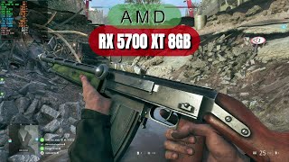 Battlefield V Rx 5700 Xt 8gb  I513600kf 2560  1440 Wqhd Ultra Settings